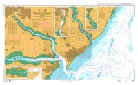 ADMIRALTY Chart - 2693 Approaches to Felixstowe, Harwich and Ipswich with the Rivers Stour, Orwell and Deben