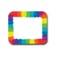 Name Tags - Rainbow (40pk)
