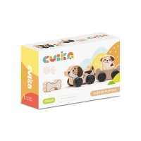 Puzzles: Wooden toy "Clever Puppies"