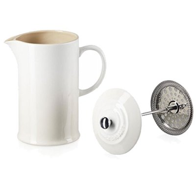 Le Crueset Coffee Pot  & Press - Meringue