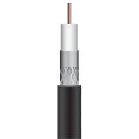 Triax RG6-U PVC BLACK 100mt