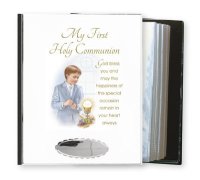 Communion Metal Photo Album/Boy   (C46691)