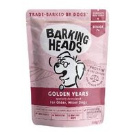 Barking Heads Dog Pouch - Golden Years 300g x 10