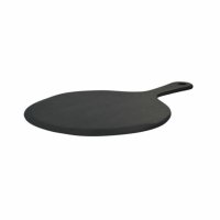 Acacia Wodd Pizza Board / Tortilla Wrap Tray - Black - 30cm