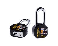 Federal Super Duty Solid Steel Round Padlock 1" shackle