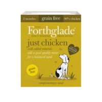 Forthglade Dog Tray Just Chicken 395g x 18