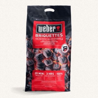Weber 8kg Briquettes/Charcoal