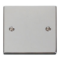 Click Deco CLICKVPCH060 Polished Chrome 1G Blank Plate