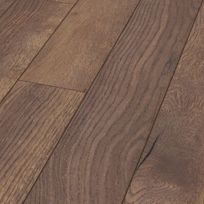 Robusto Plank Pettersson Oak Dark 12mm Laminate Flooring 1