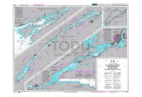 ADMIRALTY Chart - 4793 St Lawrence Seaway, Montreal to Lake Ontario