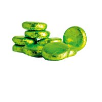 Whitakers - Mint Crème - dark chocolate covered fondant in green foil 120pcs x 1kg