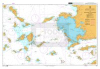 ADMIRALTY Chart - 1095 Steno Kafirea to Rhodes Channel