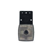 BULB OUTLINE MARKER LIGHT CLEAR ON BRACKET