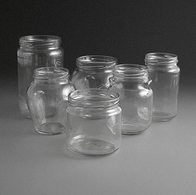 Glass Jars 320ml to 720ml.