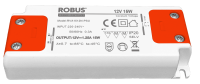 VEGAS 15W, 12V, IP20 constant voltage driver, non dimmable