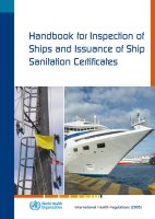Handbook for Inspection of Ships