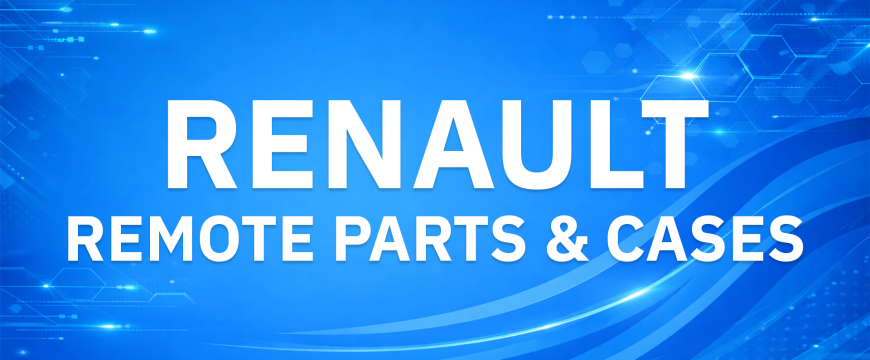 Renault Remote Parts & Cases