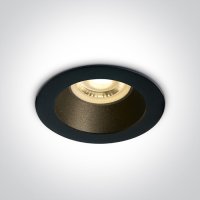 ONE Light Black GU10 recessed Reflector Dark Light IP20 | LV1202.0501