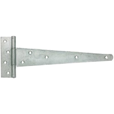 Perry 200mm 8" No.119 Weighty Scotch Tee Hinges Galvanised