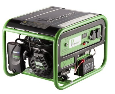 Stroomgenerator 5kW/230V/50Hz 3x stekker