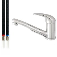 Comet Roma Mixer Tap (Chrome - Smooth Hose Fittings)