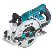 Makita DRS780 Twin 18v/36v Brushless Rear Handle Circular Saw 1700w 5100rpm 65mm Cutting Depth 165x16/30mm Blade 5.6kg C/W x2 6.0Ah Batteries & Charger In Carry Bag
