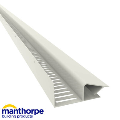 Soffit Strip 10000mm2 Airflow White 2.44mm