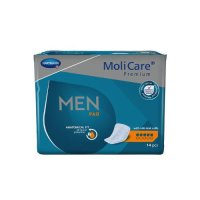 The premium men pad 5 drops comes with 14 pads per pack.