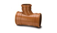 Polypipe UG635 Triple Socket Junction 45&deg; 160mm x 110mm