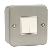 Click 2G 2W Switch Metal clad CL012
