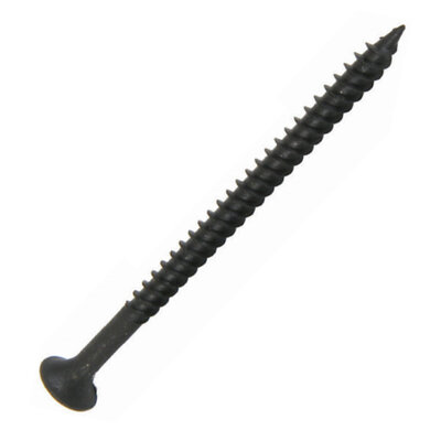 Black Dry Wall Screws M3.5 x 50mm Box of 1000