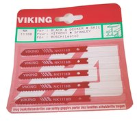 Metal Jigsaw Blades HSS Wavey Set 52mm x 10TPI
