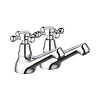Tucker French Kensington Cross Bath Taps (Pair)