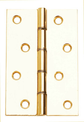 Dale Hardware 102x67mm Double Steel Washered Butt Hinge (x1.5prs Per Card) DP005422