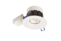 CAVAN 8W COB CCT CHANGING LED DOWNLIGHT, 3000K AND 4000K AND 6500K, IP65, Br.Chrome, Dimmable
