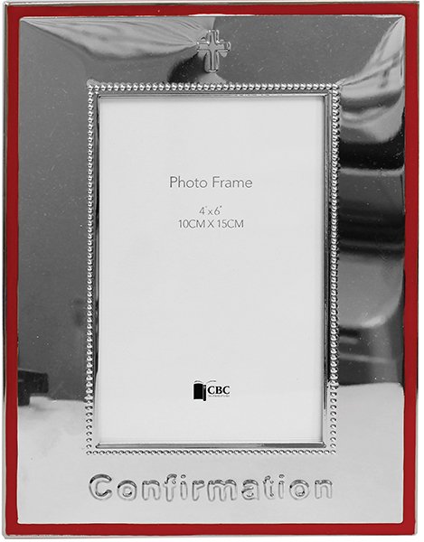 Confirmation Photo Frame/Silver Finish   (F46658)