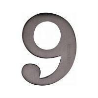 C1568-9-MB - Heritage Brass Numeral 9 Self Adhesive 51mm (2) Matt Bronze Finish