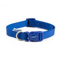 Ancol Viva Nylon Quick-Fit Collar 45-70cm L Size 5-9 Blue x 1