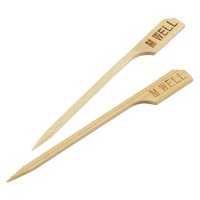 Bamboo Steak Markers 9cm/3.5" Medium Well pack of 100