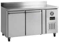 Tefcold GF72 2 Door Counter Freezer with Upstand 1360 x 700 x 850 mm