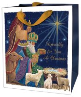 Christmas Gift Bag/Nativity   (99981)