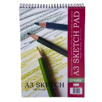 Create - Sketch  Pad - A3 100gsm