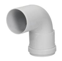 Glow-worm Plume 90&deg; Elbow White 0020219550
