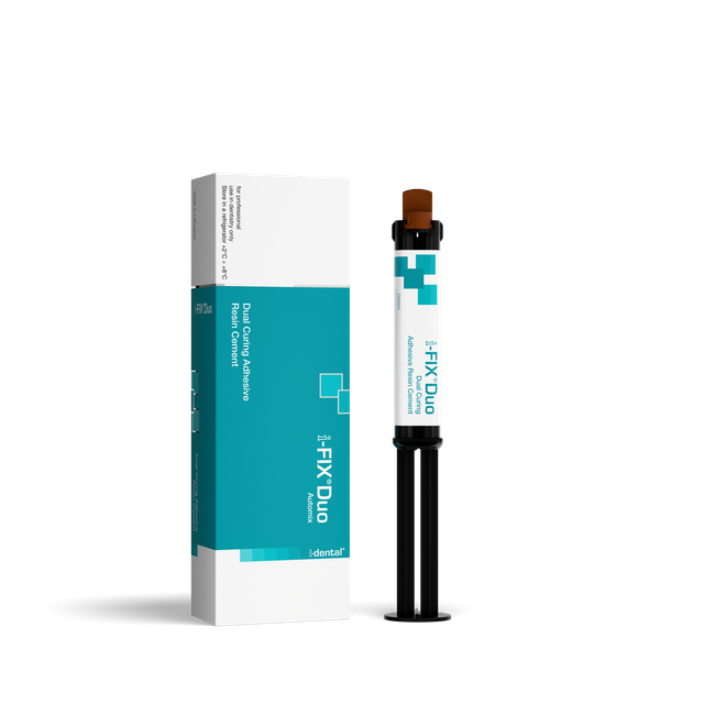 i-Fix Duo Dual Curing Adhesive Resin Cement 8G Syringe, 10 Each Automix & Intra Oral Tips