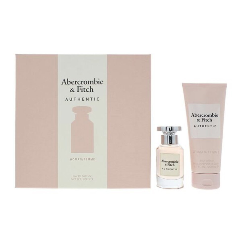 Abercrombie And Fitch Authentic 50ml 2pc Gift Set