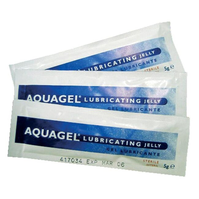 Aquagel Lubricating Gel 5g (10) J.A.K Marketing