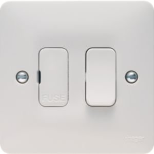 Hager Sollysta 13A Switched Spur White WMSSU83