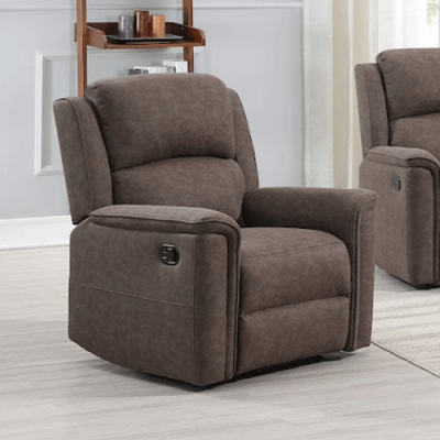 Moor Luxury Recliner Armchair - Brown 