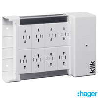 Klik KLIKKLDS8 8 Way Lighting Distribution Unit KLDS8