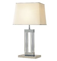 Domain Table Lamp, Quartz Glass Complete with Shade | LV1802.0124